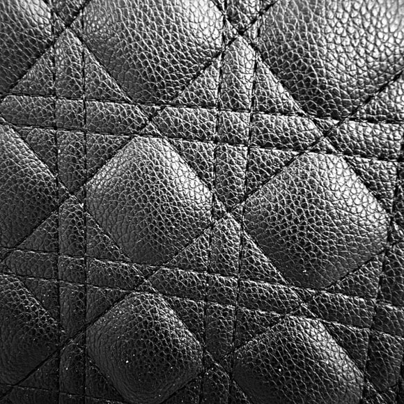 Black small handbag, faux leather (#101) - Picture 6 of 6